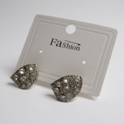 taşlı silver küpe