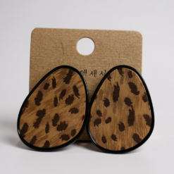 leopar desenli bujiteri küpe 9 kupe siyah kahve 2